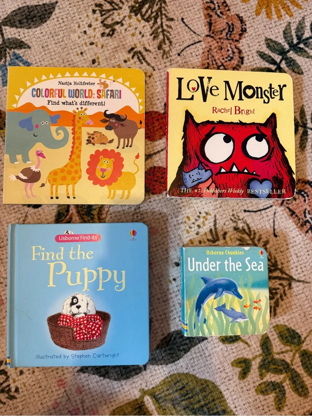 4 Board Book Bundle - Usbourne